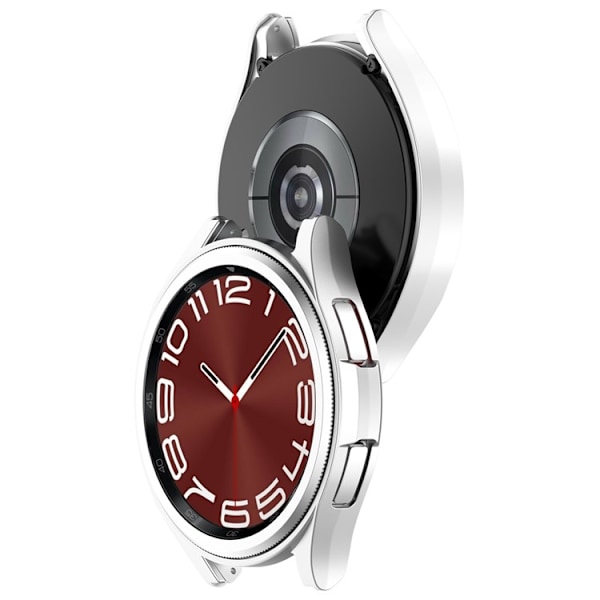 Galaxy Watch 6 Classic (43mm) Skal Hollowed-out - Silver