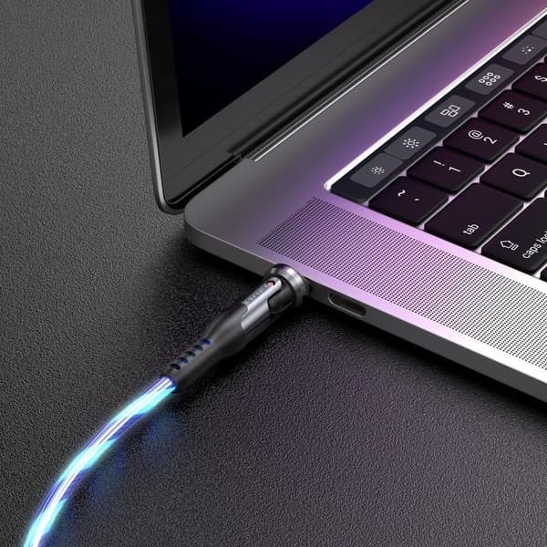 STATIK-kabel PowerPivot Pro Glødende LED USB-C Til USB-C 1m