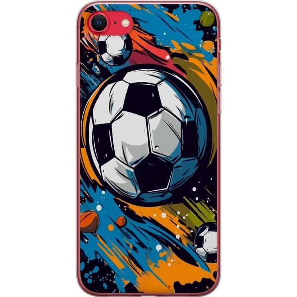Mobilskal till Apple iPhone SE (2022) med Fotbollar