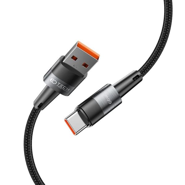 Tech-Protect USB-A til USB-C Kabel Ultraboost 50CM - Grå Grå