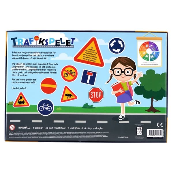 BARBO Brætspil Klassisk Trafikspil (DA)