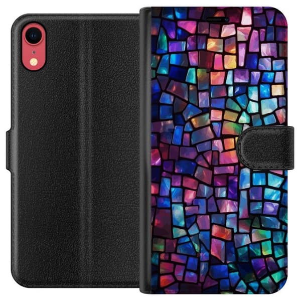 Plånboksfodral till Apple iPhone XR med Disco