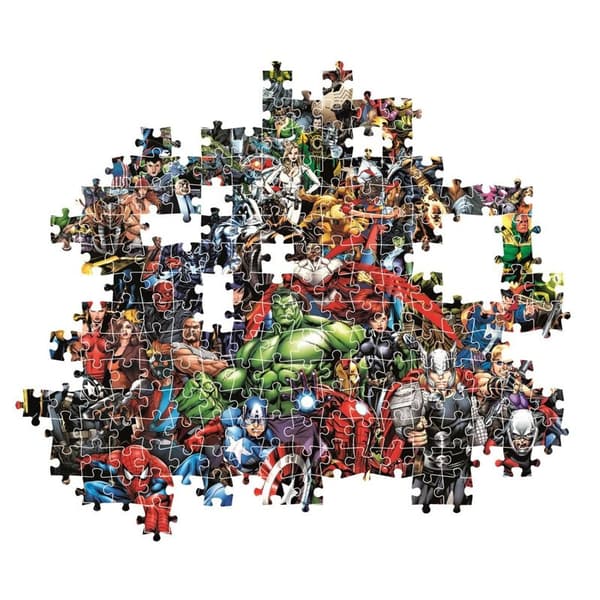 CLEMENTONI Puslespil 1000 Stk Umuligt CB Marvel Avengers