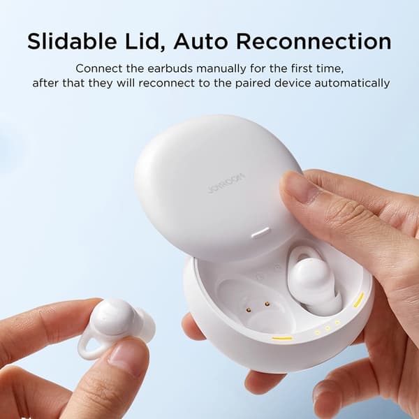 Joyroom TWS Trådlösa Hörlurar Cozydots Series Bluetooth 5.3 - Vit Vit
