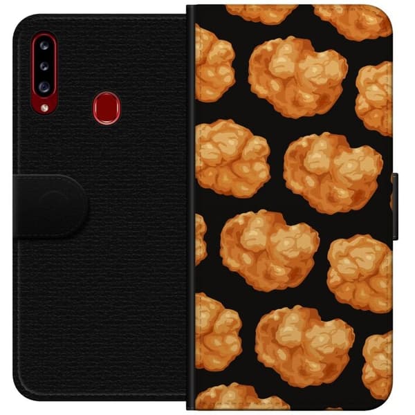 Pung Taske til Samsung Galaxy A20s med Nuggets