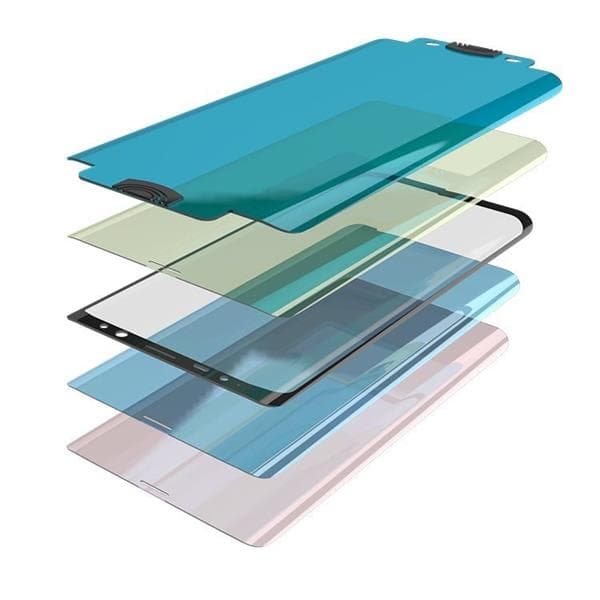 3D Edge Nano Flexi Härdat glas Galaxy S21 Plus 5G - Svart Svart