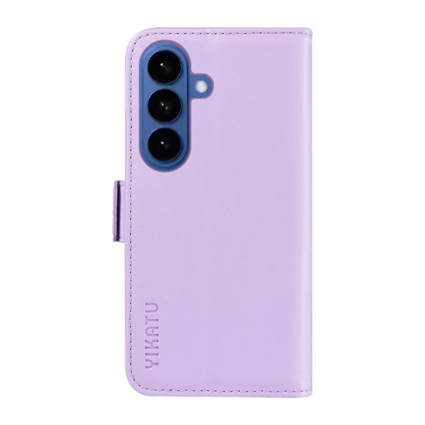YIKATU Samsung Galaxy S26 Plus Plånboksfodral Konstläder Ställ - Lila