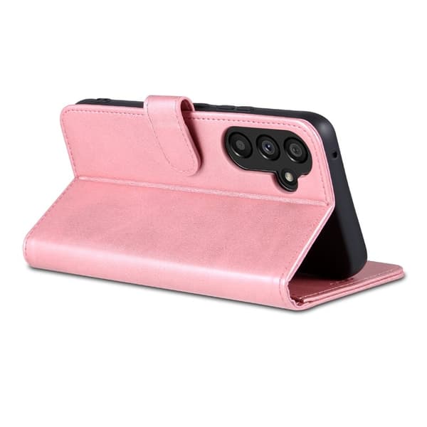 AZNS Samsung Galaxy A34 5G Plånboksfodral Konstläder - Roséguld