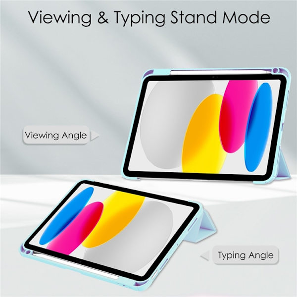 iPad 10.9 (2022) Fodral Shockproof - Blå