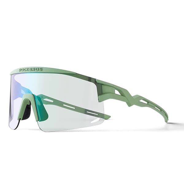 Rockbros Photochromic Cykelglasögon med UV-skydd - Grön Grön