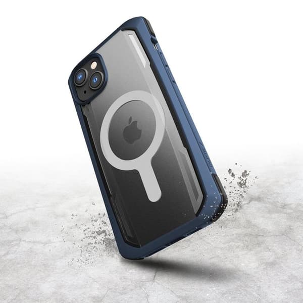 Raptic iPhone 14 Pro Skal Magsafe Secure Armored - Blå Blå