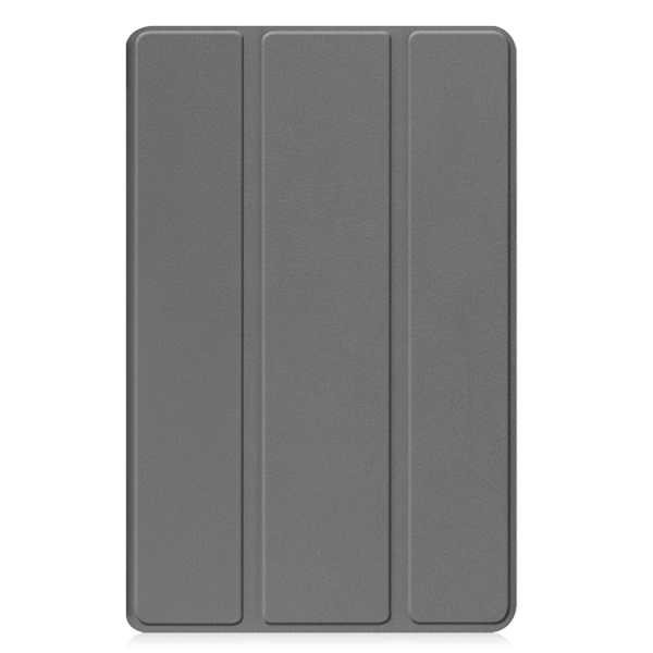 Galaxy Tab A9 Plus Fodral Tri-Fold KonstLäder - Grå Grå
