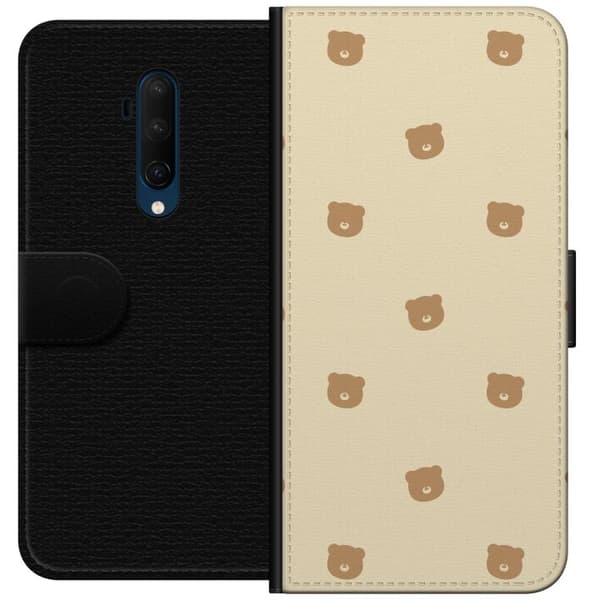 Plånboksfodral till OnePlus 7T Pro med Björnmönster