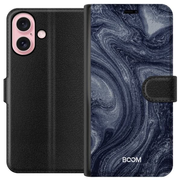 Pung Taske til Apple iPhone 16 med Midnight Stone