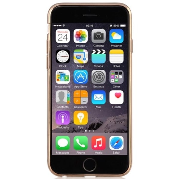 Devia 0.5mm Flexicase Skal till Apple iPhone 6(S) Plus - Guld Gul