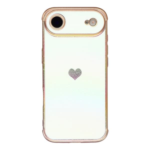 Mobilskal till iPhone Air Dazzling Color Electroplated TPU - Vit Vit