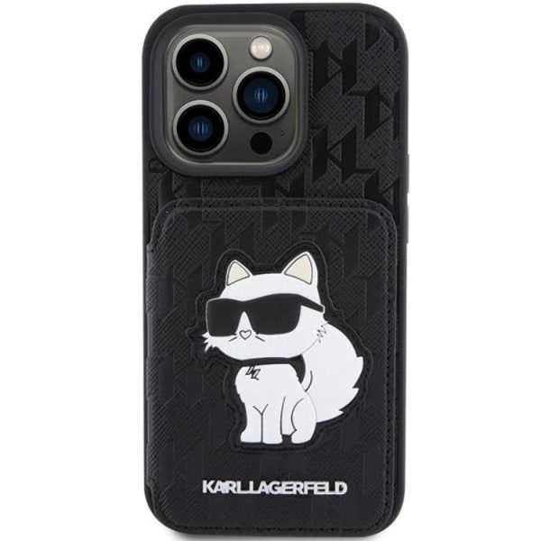 Karl Lagerfeld iPhone 15 Pro -kansikorttikotelo Choupette