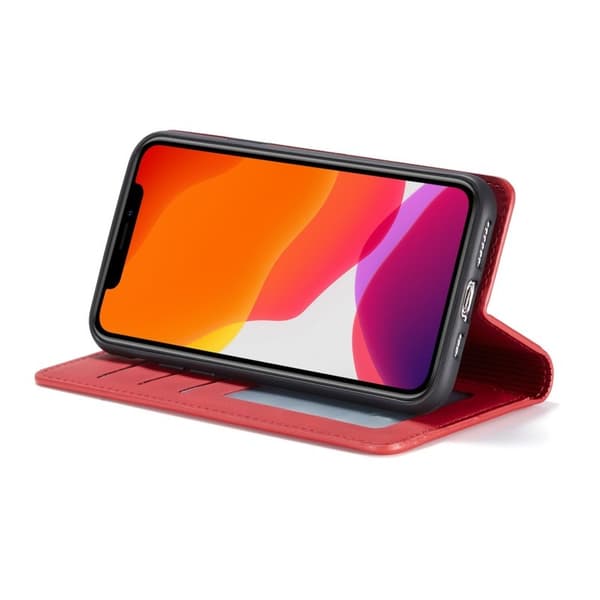 FORWENW Fantasy Series iPhone 11 Pro Plånboksfodral Konstläder - Röd