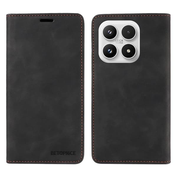 BETOPNICE Xiaomi 17 Plånboksfodral Konstläder - Svart