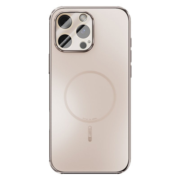 ABEEL Mobilskal till iPhone 16 Pro Max Magnetiskt TPU PC Guld