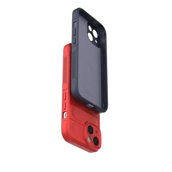 iPhone 14 Plus -kuori Magic Shield Flexible Armored - Tummansininen Blå