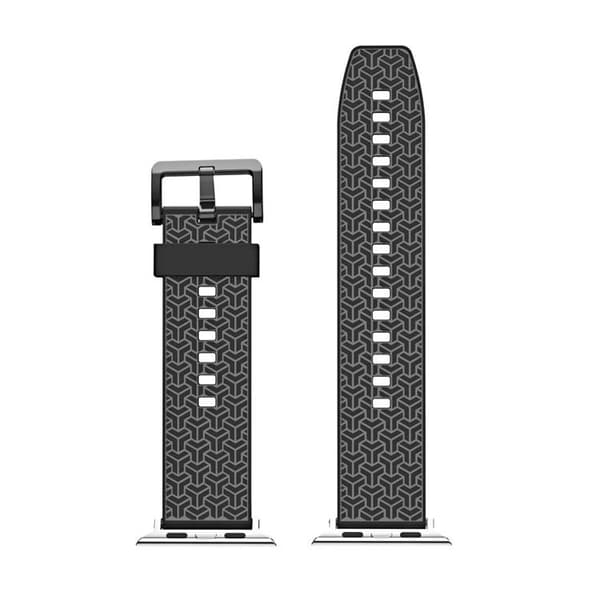 Apple Watch 2/3/4/5/6/7/SE (38/40/41mm) Armbånd - Sort Black