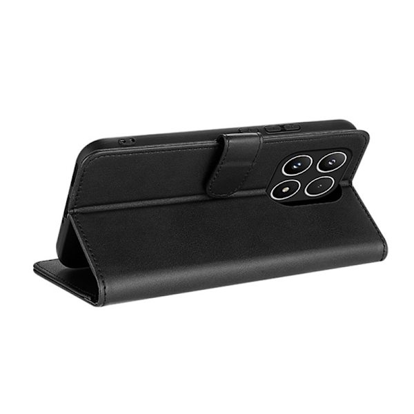 AZNS Xiaomi 17 Plånboksfodral Konstläder - Svart