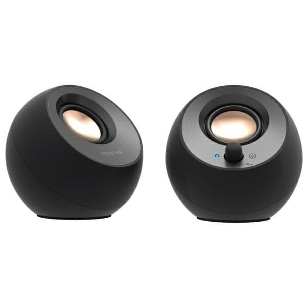 Creative Datorhögtalare Bluetooth USB-C Pebble 2.0 V3 - Svart Black