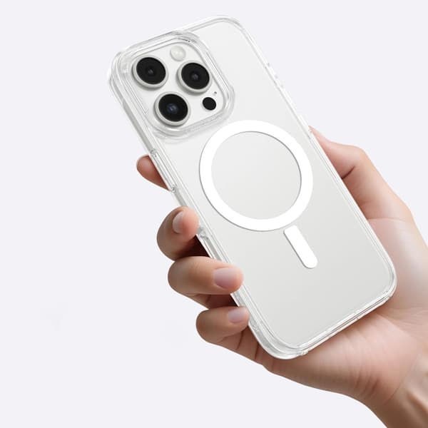 AmazingThing Mobilskal till iPhone 16 Pro Magsafe Minimal - Transparent