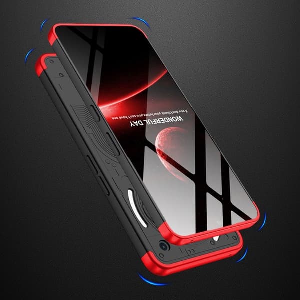 GKK Shield Series Nothing Phone (3a) Fodral Hård PC - Röd