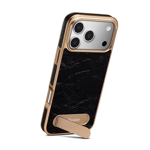 DENIOR Mobilskal till iPhone 17 Pro Max MagSafe A25+1 Electroplating - Svart Svart