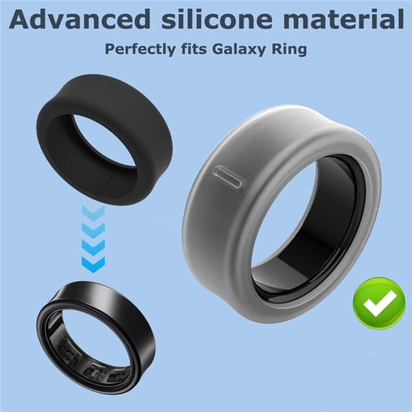 Galaxy Smart Ring Skal Silikon - Lila Lila