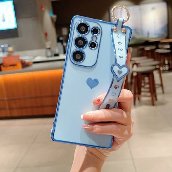 Mobilskal till Samsung Galaxy S26 Ultra TPU Kickstand - Blå