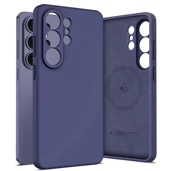 Tech-Protect Mobilskal För Galaxy S26 Ultra Magsafe Silikon - Cobalt Violet Lila