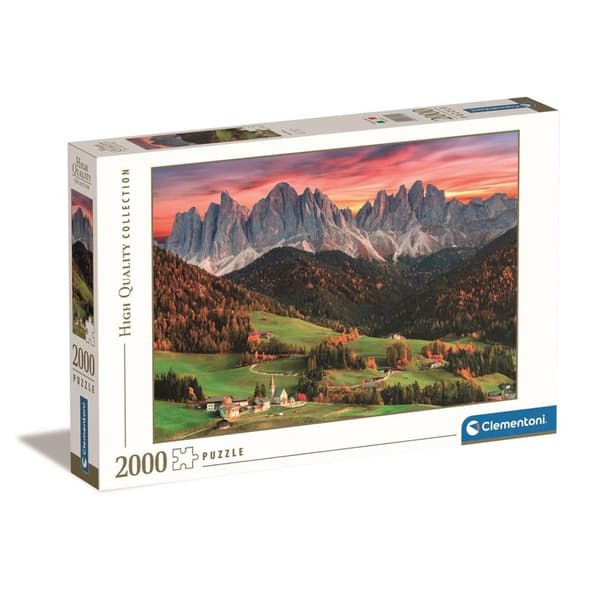 CLEMENTONI Pussel 2000 Pcs High Quality Collection Val Di Funes