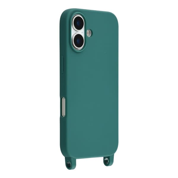 Mobilskal till iPhone 17 TPU med Hål för Rem - Grön Grön