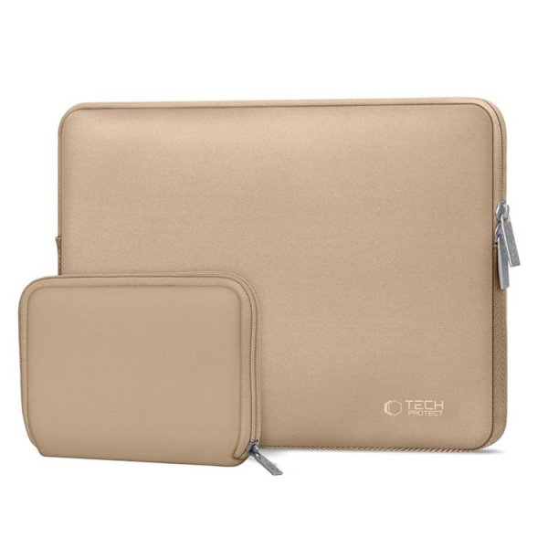Tech-Protect Datorfodral Till (13-14") Neoslim - Caffe Latte Beige