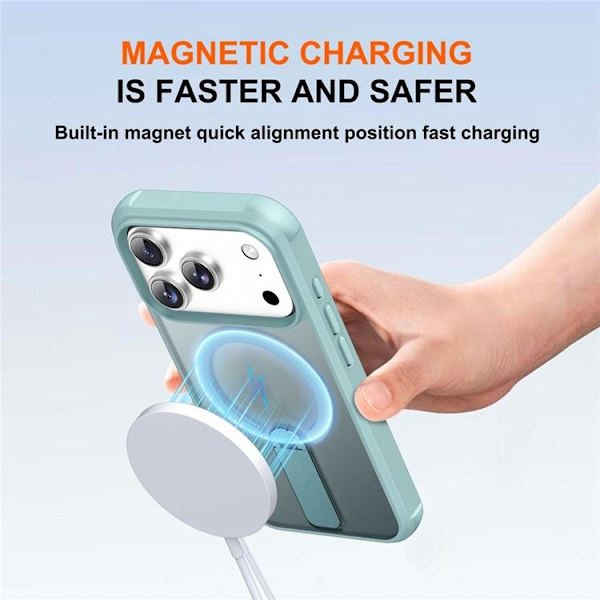 Mobilskal till iPhone 17 Pro MagSafe Kickstand - Blå Blå