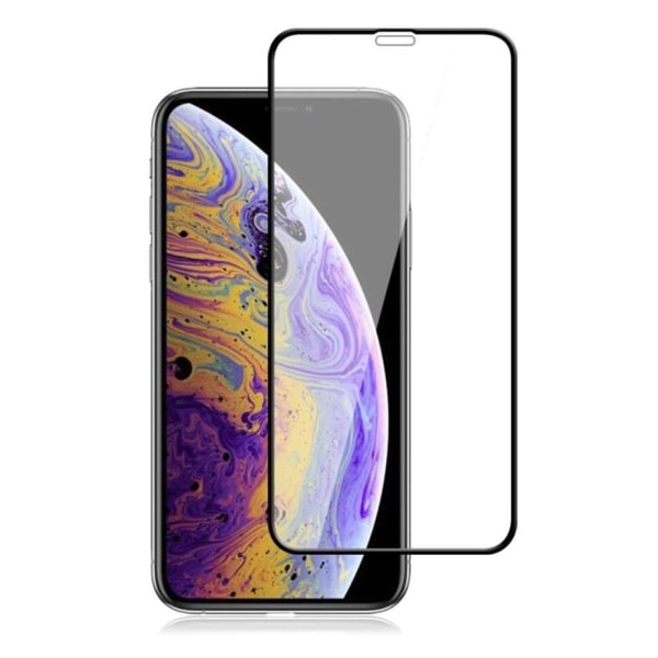 [1-PACK] Härdat Glas Skärmskydd iPhone 12 Pro Max - Svart Black