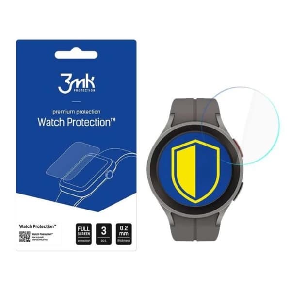 3mk Galaxy Watch 5 Pro (45mm) Hærdet Glas Skærmbeskyttelse Transparent