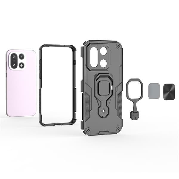 Mobilskal till OnePlus 15 5G Rotatable Ring Kickstand - Grön Grön