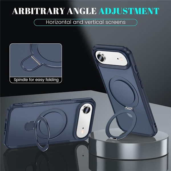 Mobilskal till iPhone Air MagSafe Rotating Kickstand - Blå Blå