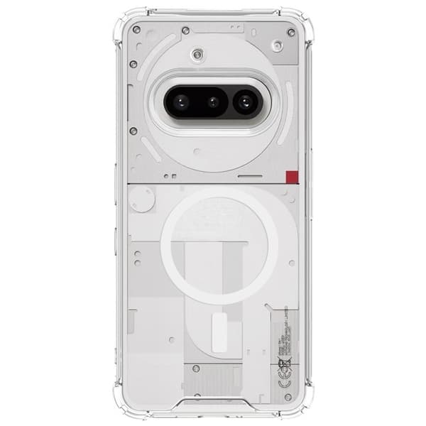 Imak Mobilskal till Nothing Phone (3a) MagSafe Shockproof - Clear Transparent