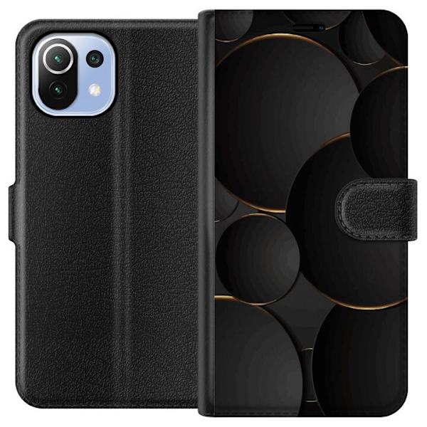 Plånboksfodral till Xiaomi Mi 11 Lite med Lyxig Cirklar