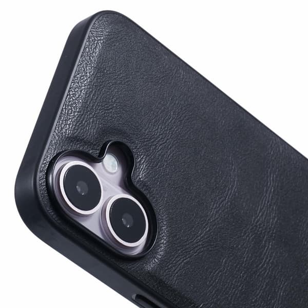 X-LEVEL Bojue-3 Mobilskal till iPhone 16 Plus Hybrid Skydd - Svart