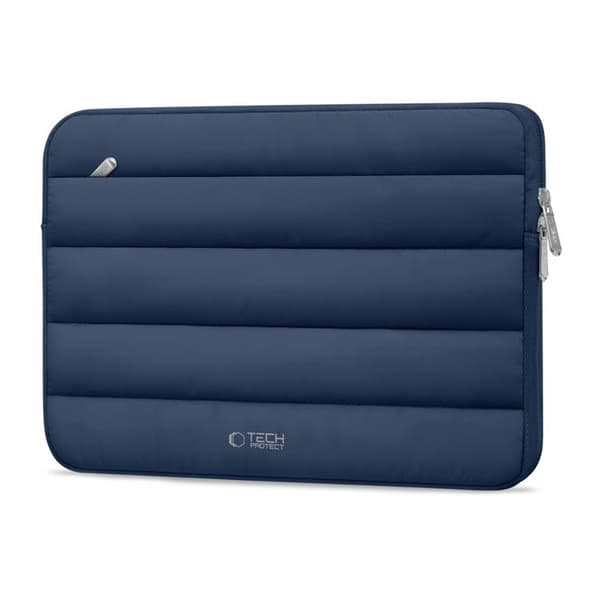 Tech-Protect Computertaske 13"-14" Fluffy - Navy Blå