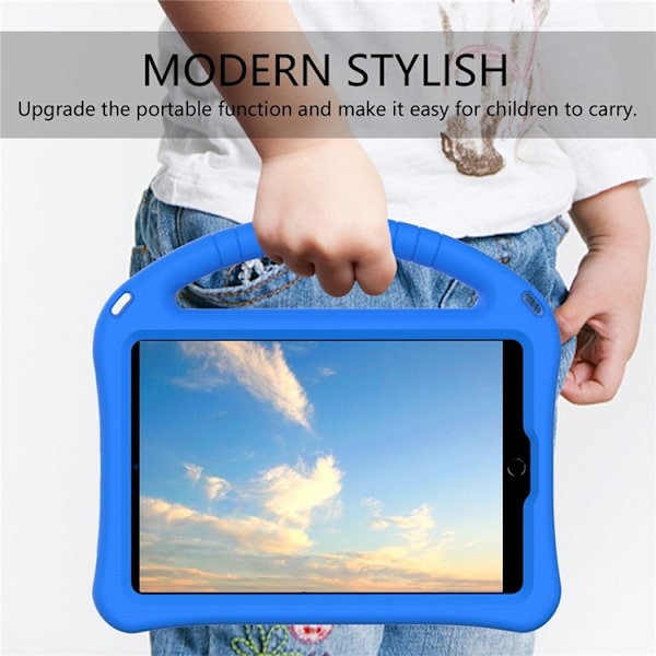 iPad mini 4/5 (2019) Skal EVA Kickstand - Blå Blå