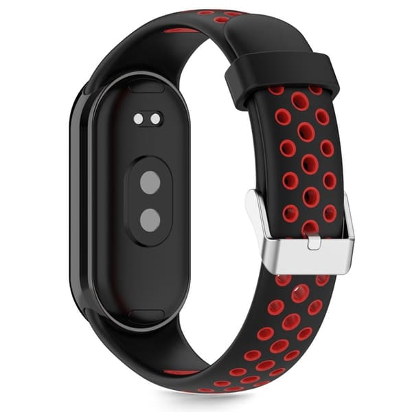 Tech-Protect Xiaomi Band 8/9/10/NFC Armbånd Ikon - Sort/Rød Svart