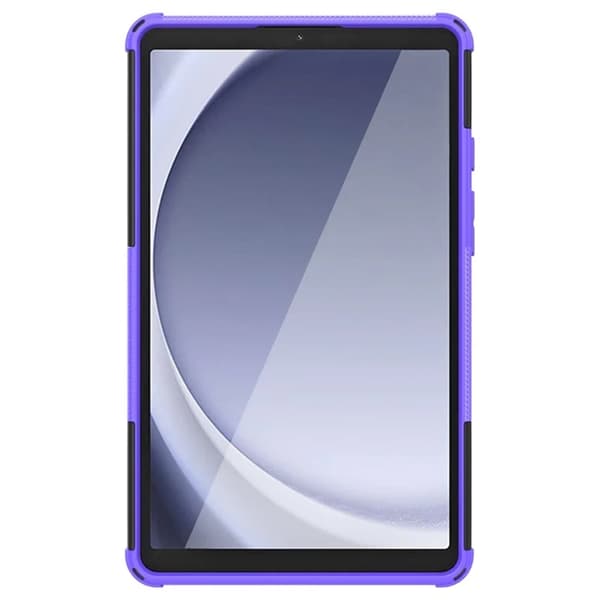 Mobilskal till Galaxy Tab A9 Kickstand Tire Texture - Lila Lila