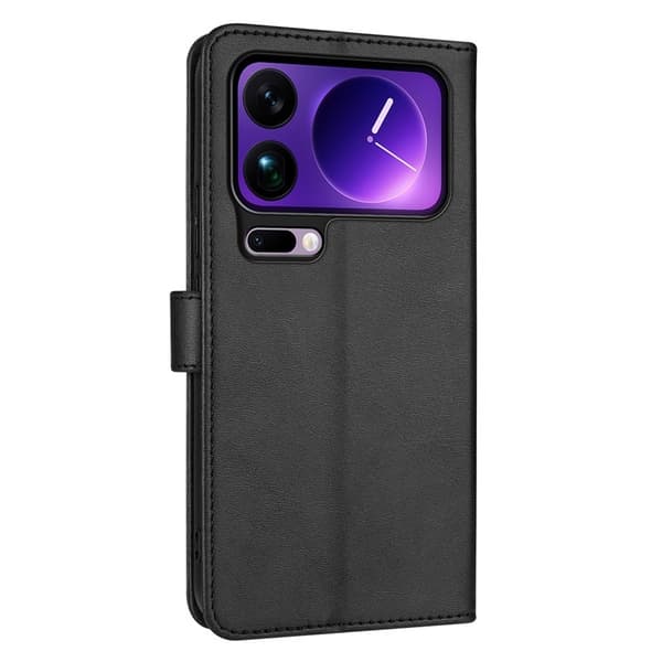 AZNS Xiaomi 17 Pro Plånboksfodral Konstläder - Svart